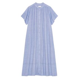 MOSHI MOSHI MIND - JUNE SHIRTDRESS CHAMBRAY | LIGHT BLUE