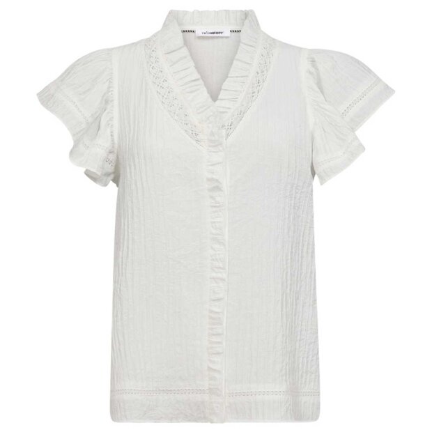 CO COUTURE - ALISA LACE TOP | OFF WHITE