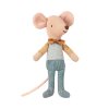 MAILEG - LITTLE BROTHER MOUSE IN BOX 10 CM