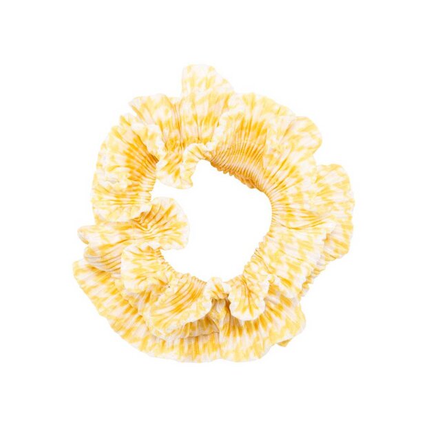 Pico - FLÆSE CHEVRON SCRUNCHIE | YELLOW