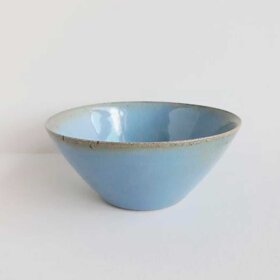 BORNHOLMS KERAMIKFABRIK - SMALL BOWL D14CM | BLUE MOSS