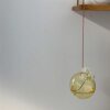 STUDIO ABOUT - HANGING FLOWER BUBBLE MEDIUM 11 CM/DIAMETER | YELLOW