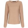 BTF CPH - CASHMERE PULLOVER | SATIN BEIGE