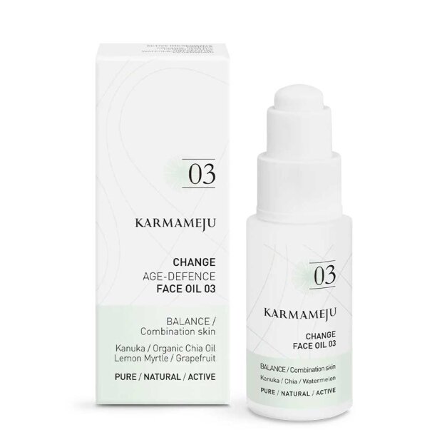 KARMAMEJU - CHANGE ANSIGTSOLIE - 30 ML