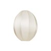 OI SOI OI - LAMPESKÆRM INDOCHINE OVAL SMALL | OFFWHITE