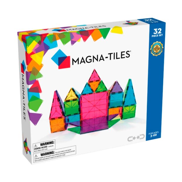 MAGNA-TILES - MAGNETSÆT - 32 DELE