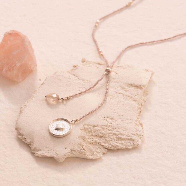 A BEAUTIFUL STORY - PURPOSE ROSE QUARTZ HALSKÆDE