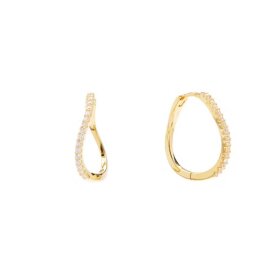 Pico - AMELIA PETIT CRYSTAL HOOPS | FORGYLDT