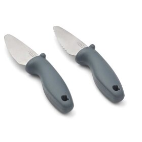 LIEWOOD - PERRY CUTTING KNIFE SET | WHALE BLUE