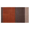 TICA COPENHAGEN - MÅTTE STRIPES HORIZONT 67X120 | SAND/BRUN/TERRACOTTA