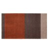 TICA COPENHAGEN - MÅTTE STRIPES HORIZONTAL 60X90 | SAND/BRUN/TERRACOTTA