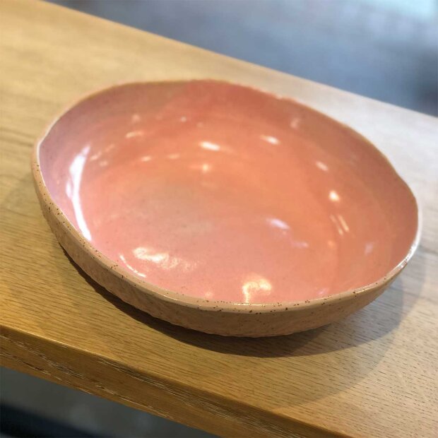 STINEMEI KERAMIK - SALATFAD 28X5 CM | ROSA