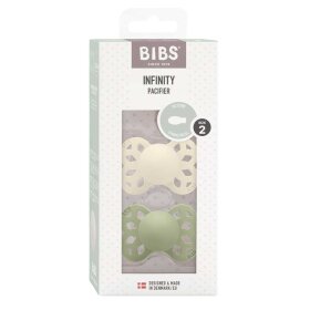 BIBS - BIBS INFINITY STR. 2 - 2-PAK | IVORY/SAGE