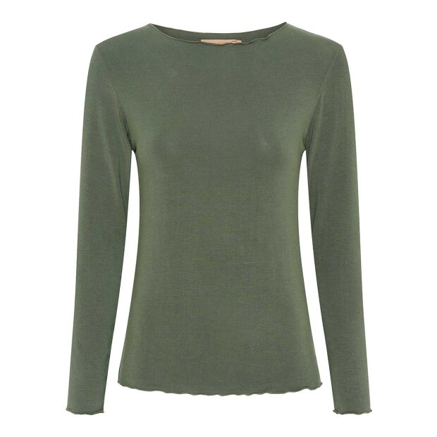 MARTA DU CHATEAU - LEONORA BLUSE | MILITARY