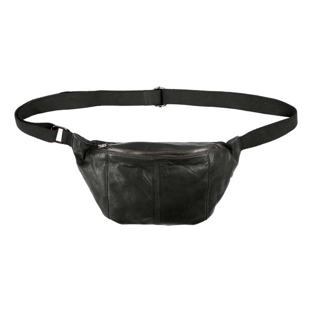 BTF CPH - BTF CPH BUM BAG | SORT M/GUNMETAL ACC.