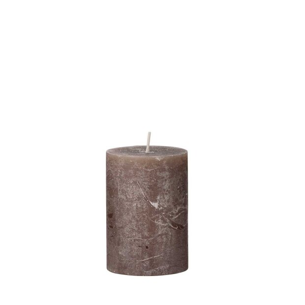 COZY LIVING - RUSTIC CANDLE 10X15 - 120 TIMER | MOCCA