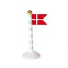 SPEEDTSBERG - KERAMIKFLAG 14 CM | BLÅ STRIB