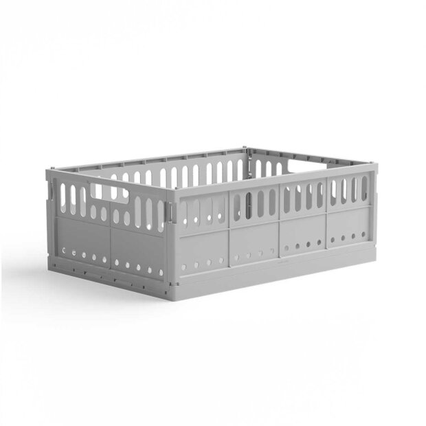 MADE CRATE - MADE CRATE MAXI 48X34X17 CM | MISTY GREY