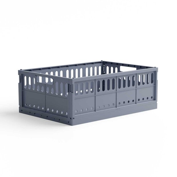 MADE CRATE - MADE CRATE MAXI 48X34X17 CM | BLUE GREY