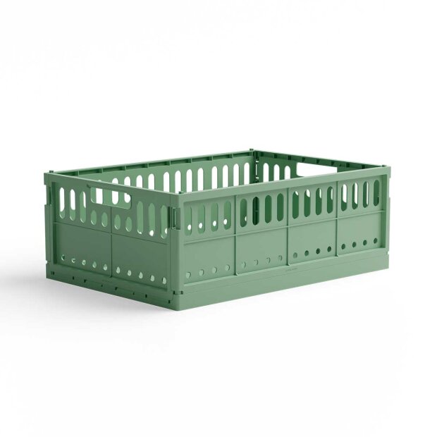 MADE CRATE - MADE CRATE MAXI 48X34X17 CM | GREEN BEAN GREEN