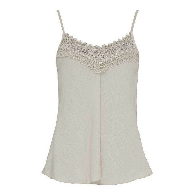 MARTA DU CHATEAU - ANJA TOP | BEIGE