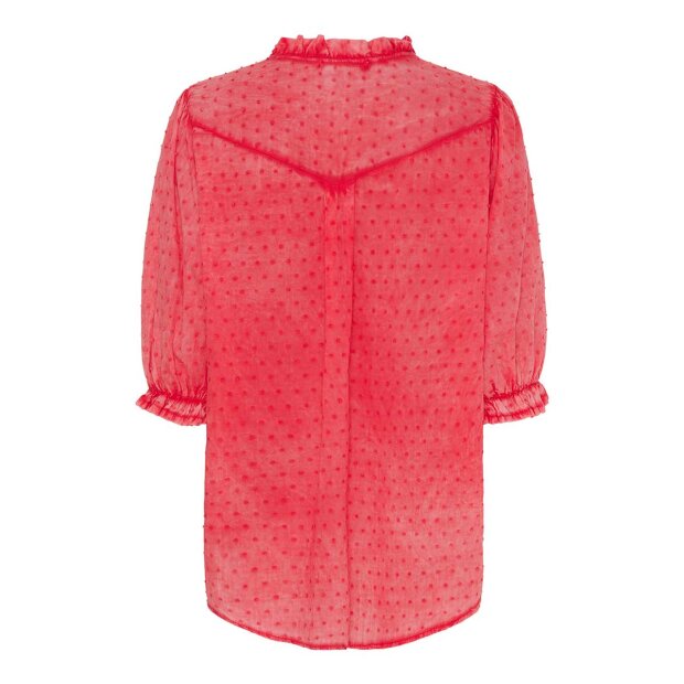 MARTA DU CHATEAU - THERESA BLUSE | ROSSO