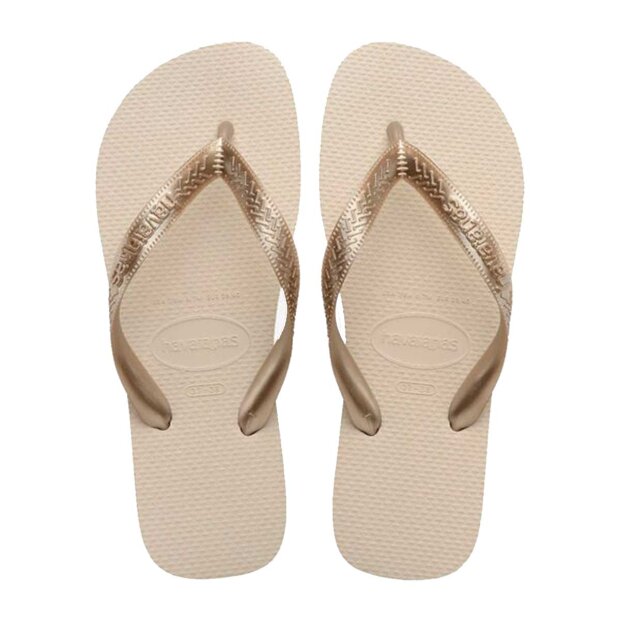 HAVAIANAS - TOP TIRAS SENSES KLIPKLAPPER | BEIGE