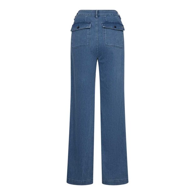 IVY COPENHAGEN - AUGUSTA FRENCH JEANS WASH GARDA | DENIM BLUE