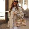 DEPECHE - LILLE SOMMER SHOPPER | SAND