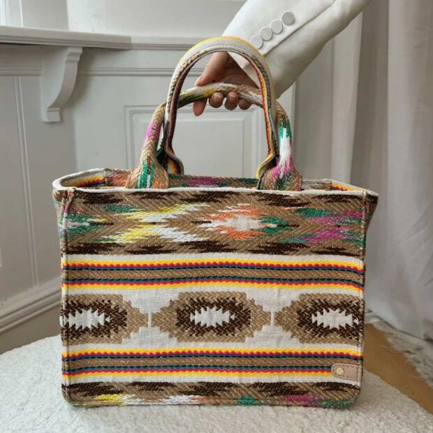 DEPECHE - LILLE SOMMER SHOPPER | SAND