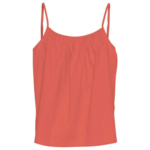 FRAU - VANCOUVER TOP | HOT CORAL