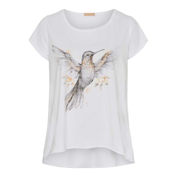 MARTA DU CHATEAU - MARIE T-SHIRT | GREY BIRD