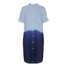 MARTA DU CHATEAU - JONA DRESS | SKY BLUE/DARK BLUE