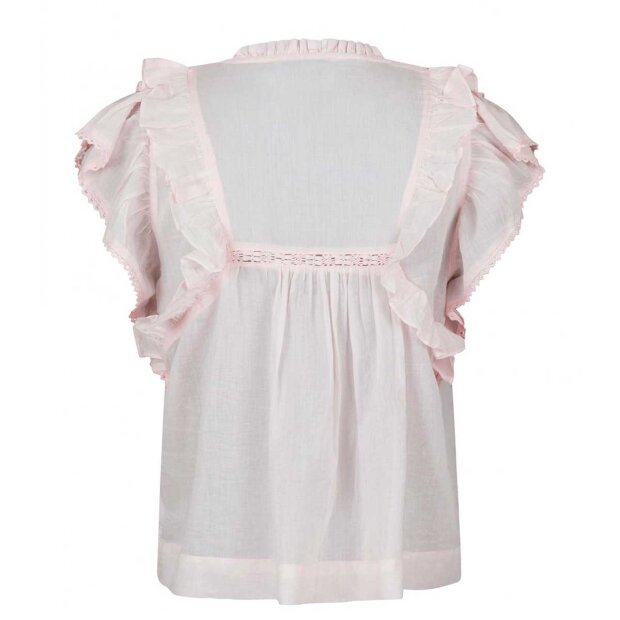 NEO NOIR - JAYLA VOILE TOP | LYS PINK