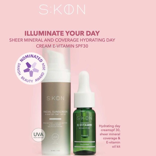 SKØN - ILUMINATE YOUR DAY GLOWING DEFENSE SPF30 - SAMPAK