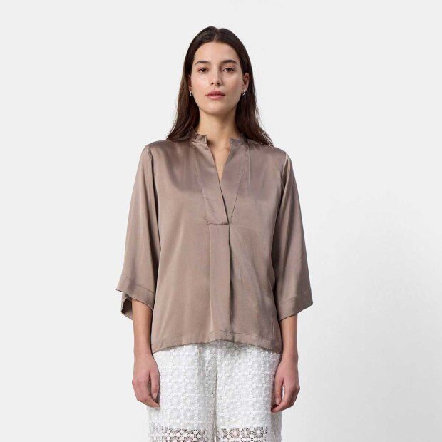 LEVETE ROOM - HERA 1 BLUSE | TAUPE