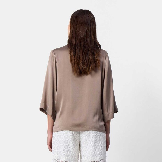 LEVETE ROOM - HERA 1 BLUSE | TAUPE