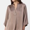 LEVETE ROOM - HERA 1 BLUSE | TAUPE