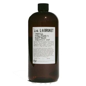 LA BRUKET - HAND/BODY SOAP REFILL 1000 ML | GRAPEFRUIT LEAF
