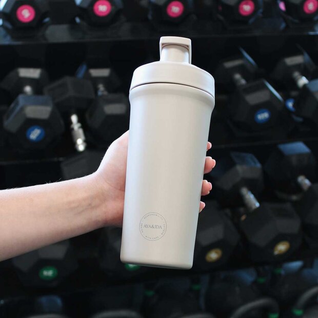 AYA & IDA - SHAKER BOTTLE 750 ML | CREAM BEIGE