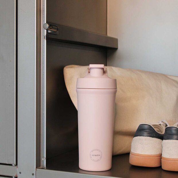 AYA & IDA - SHAKER BOTTLE 750 ML | SOFT ROSE