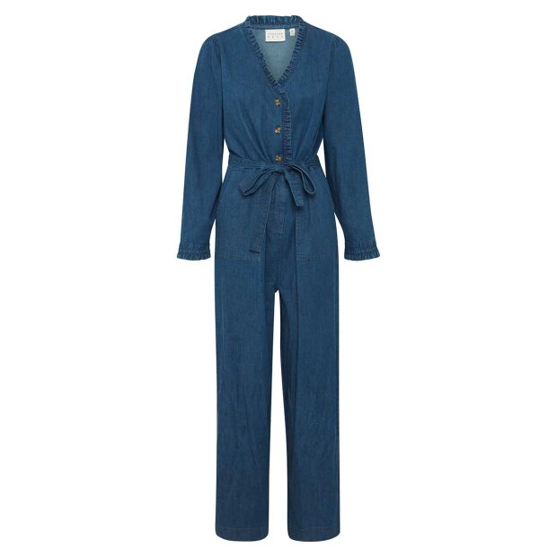 ATELIER REVE - JULES JUMPSUIT |MEDIUM BLUE CHAMBRAY