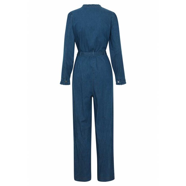 ATELIER REVE - JULES JUMPSUIT |MEDIUM BLUE CHAMBRAY