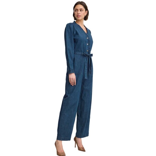 ATELIER REVE - JULES JUMPSUIT |MEDIUM BLUE CHAMBRAY