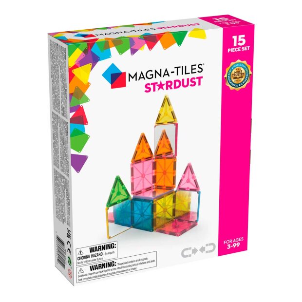 MAGNA-TILES - MAGNA-TILES STARDUST 15 STK.