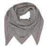 LALA BERLIN - TRIANGLE SOLID LOGO CASHMERE TØRKLÆDE | CITY MIDDLEGREY MELANGE