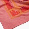 LALA BERLIN - TRIANGLE DOUBLE HERITAGE CASHMERE TØRKLÆDE | ROSA/ORANGE