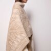 LALA BERLIN - PINEO PONCHO | HERITAGE SAND STAR