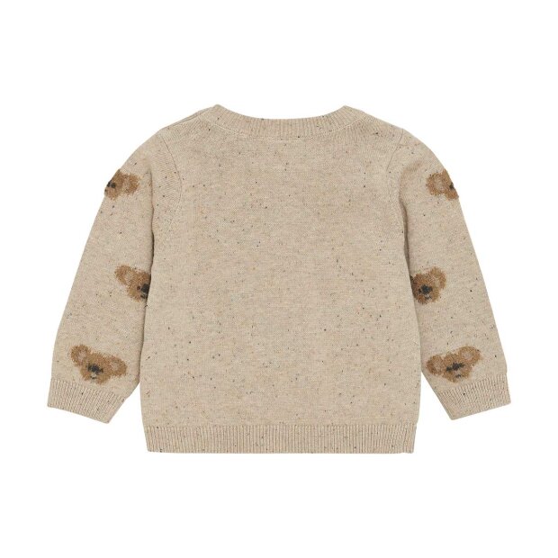 MINYMO - PULLOVER STRIK | BEIGE MELANGE