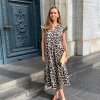 CONTINUE COPENHAGEN - BEA LONG DRESS | LEO